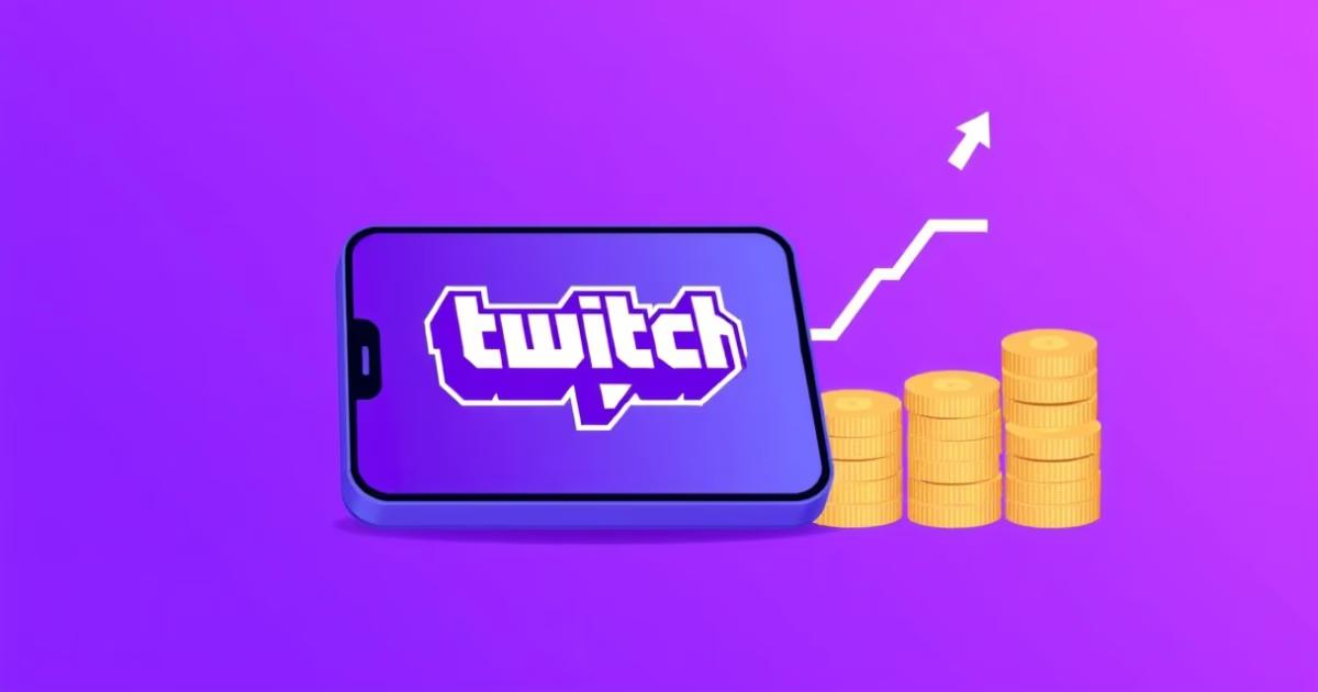 Ilustração sobre Como Ganhar Dinheiro na Twitch: Guia Completo 2026 — ENJAI Blog